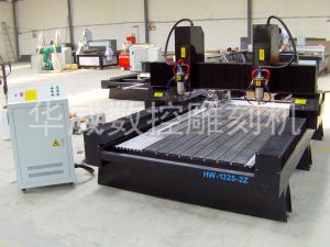 济宁曲阜双头立体多功能石材雕刻机HW-1325-2Z